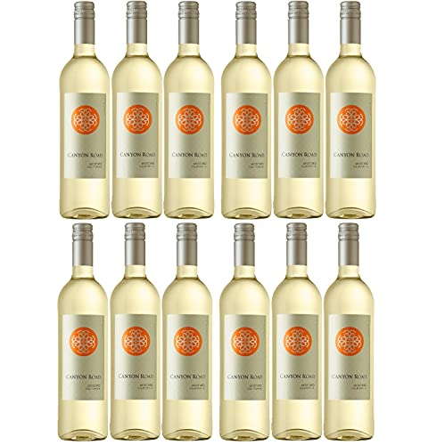 Canyon Road Moscato Weißwein Wein süß Kalifornien (12 Flaschen) von Axppin