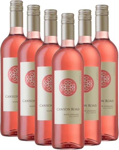 White Zinfandel Rosé Canyon Road Roséwein 6 x 0,75l VINELLO - 6 x Weinpaket inkl. kostenlosem VINELLO.weinausgießer White Zinfandel Rosé Canyon Road Roséwein 6 x 0,75l VINELLO - 6 x Weinpaket inkl. kostenlosem VINELLO.weinausgießer von Canyon Road Winery