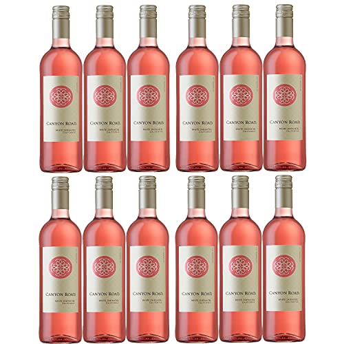 Canyon Road White Zinfadel Roséwein Wein lieblich Kalifornien (12 Flaschen) von Canyon Road