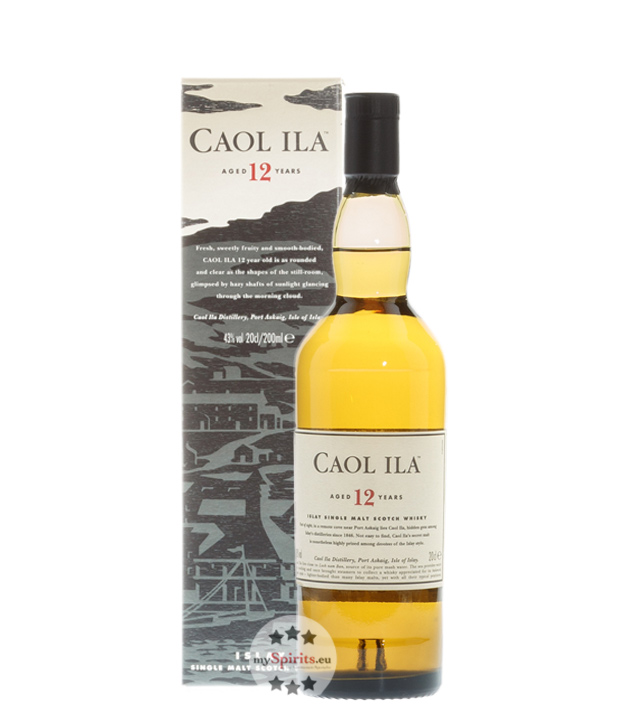 Caol Ila 12 Jahre Islay Single Malt Whisky  (43 % vol., 0,2 Liter) von Caol Ila Distillery