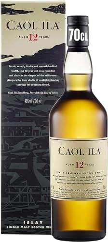 Caol Ila 12 Jahre Single Malt Whisky in Geschenkverpackung ( 1 x 0,7l) von Caol Ila