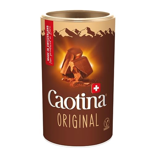 Caotina Original Trinkschokolade - Kakao-Pulver für heiße Schokolade mit echter Schweizer Schokolade - feinster Cacao nachhaltig und zertifiziert (1 x 200g) von Caotina