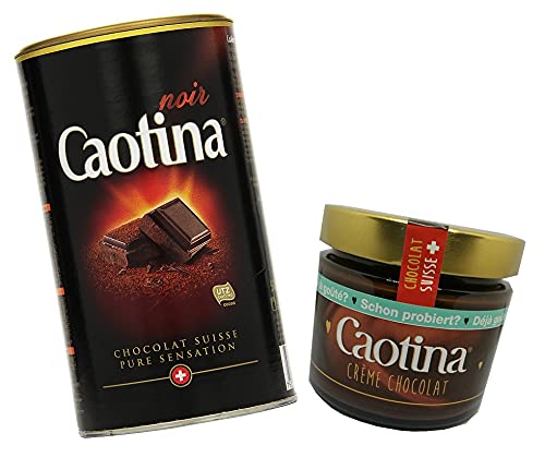 Caotina Pulver noir 500g + Caotina Creme 300g von Caotina