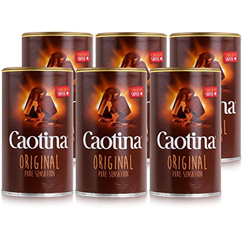 Caotina surfin Schokoladengenuß, Swiss Premium Chocolate Drink - 500gr - 6x von Caotina