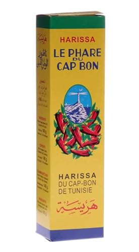 Harissa La Flamme du CAP BON SEHR SCHARF CHILI Paste 140 Gramm Tube von Cap-Bon