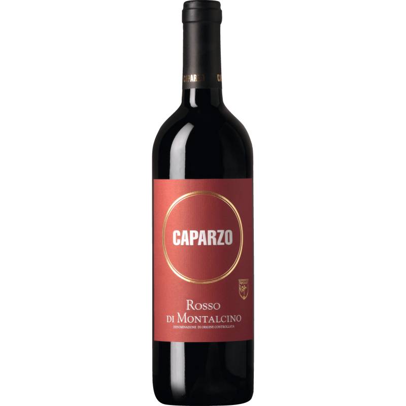 Caparzo Rosso, Rosso di Montalcino DOC, Toskana, 2022, Rotwein von Caparzo Srl, 53024 Montalcino (Sl), Italy
