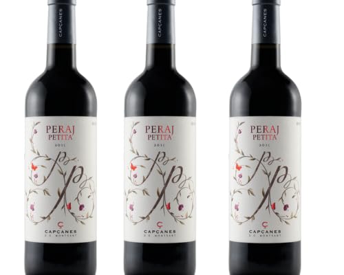Celler de Capcanes Peraj Petita Koscherer Barrique-Rotwein ? Handverlesen, aromatisch, perfekt für jede Gelegenheit 3 Flaschen Celler de Capcanes Peraj Petita Koscherer Barrique-Rotwein ? Handverlesen, aromatisch, perfekt für jede Gelegenheit 3 Flaschen von Capcanes