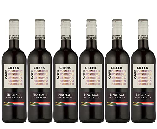 Cape Creek - Rotwein Pinotage aus Südafrika (6 x 0, 75 L) von Cape Creek