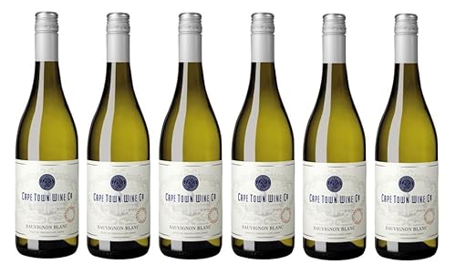 6x 0,75l - 2022er - Cape Town Wine Co. - Sauvignon Blanc - Cape Town W.O. - Südafrika - Weißwein trocken von Cape Point