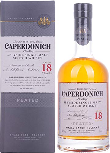 Caperdonich 18 Years Old PEATED Speyside Single Malt Scotch Whisky (1 x 0.7l) von Caperdonich