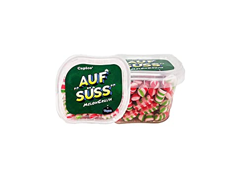 AUF SÜSS - MelonCrush/Bunte Retro Bonbons - Vegan & Halal (3x150g) von Capico
