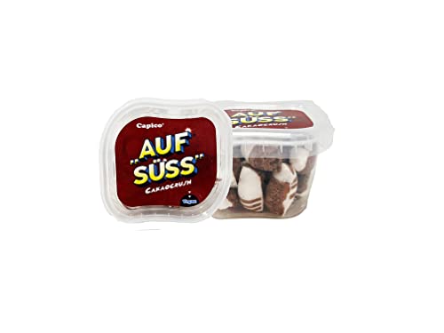 AUF SÜSS - Cacaocrush/Schoko Retro Bonbons - Vegan & Halal (3x120g) von Capico