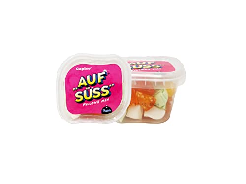 AUF SÜSS - Pillowz Mix/Bunte Retro Bonbons teilweise mit Sesam - Vegan & Halal (3x120g) von Capico