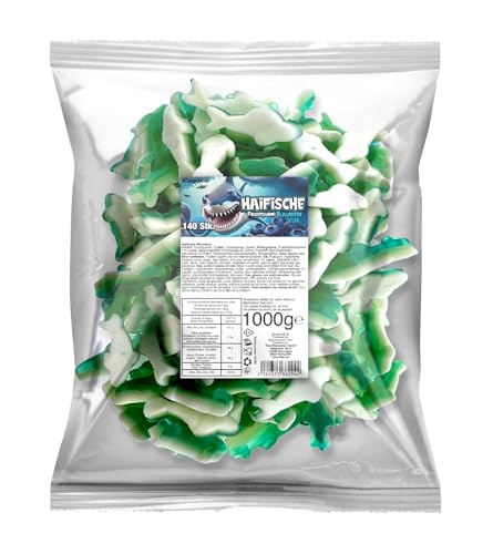 Capico Haifische Fruchtgummi (1000g) im Beutel, Halal von Capico