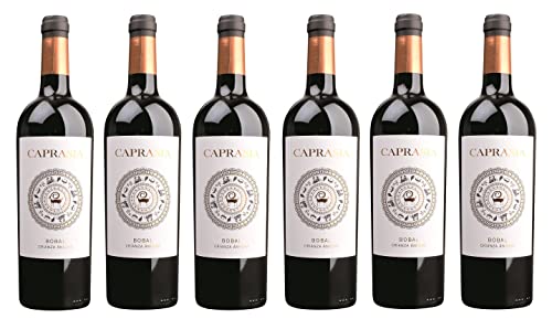 6x 0,75l - Viñedos y Bodegas Vegalfaro - Caprasia - Crianza Anfóra - Bobal - Utiel-Requena D.O. - Spanien - Rotwein trocken von Caprasia