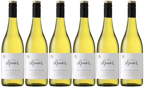 Spier Signature Collection Sauvignon Blanc Weinpaket | 2023 | Weißweinpaket aus Südafrika (6 x 0.75l) | Trocken | Weine für jeden Geschmack von CAPREO von Capreo