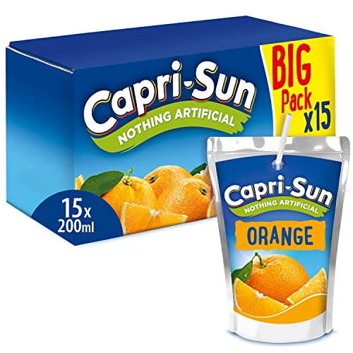 Capri-Sun Fruchtsaft, Orange, 15 x 200 ml Capri-Sun Fruchtsaft, Orange, 15 x 200 ml von Capri-Sun