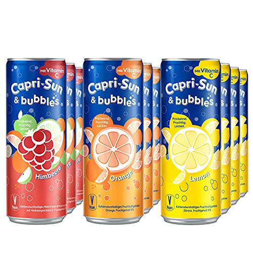 Capri-Sun bubbles-Mix 12er Pack (12 x 330 ml) inc. EINWEG Pfand von Capri-Sun