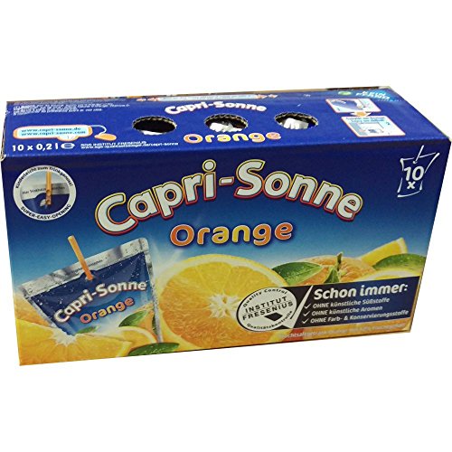 Capri Sonne Orange, ohne Kohlensäure, Packung - 0.2L - 2x von Capri