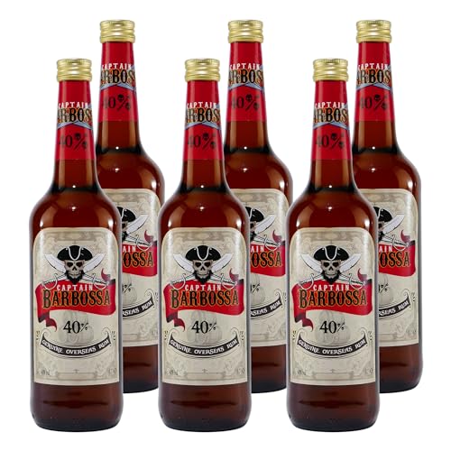 Captain Barbossa Rum 40% (6 x 0,7L) von Captain Barbossa