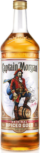 Captain Morgan Original Spiced Gold 35% vol. 3 l von Captain Morgan Rum Co.