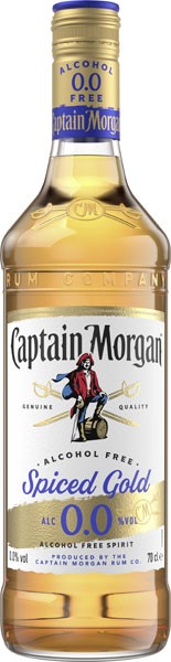 Captain Morgan Spiced Gold Alkoholfrei 0% vol. 0,7 l von Captain Morgan Rum Co.