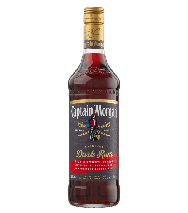 Captain Morgan Dark Rum (40 % Vol., 0,7 Liter) von Captain Morgan Rum Company