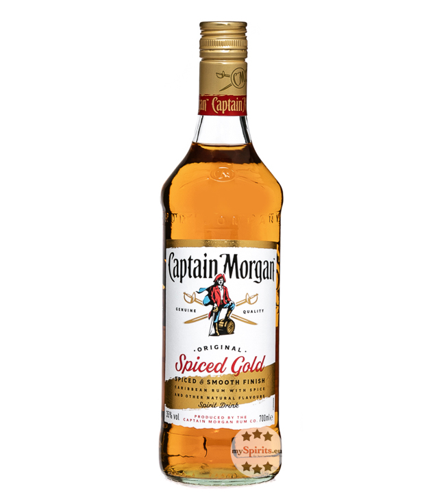 Captain Morgan Spiced Gold 0,7l (35 % vol., 0,7 Liter) von Captain Morgan Rum Company