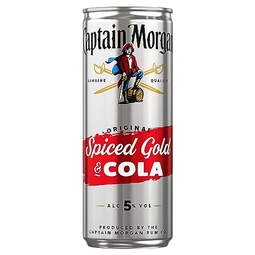 Captain Morgan Original Spiced Gold & Cola (1 x 0.25 l) von Captain Morgan