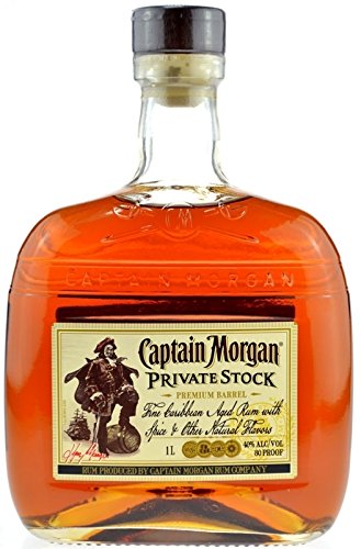 Captain Morgan Private Stock 1,0l Premium Barrel - Spirituose mit original karibischem Rum von Captain Morgan