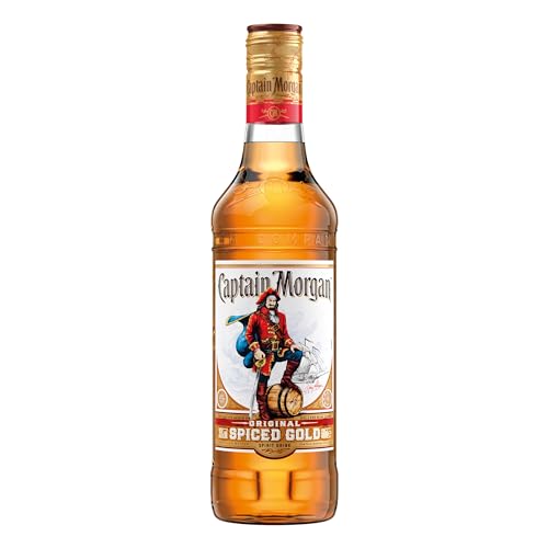 Captain Morgan Original Spiced Gold | Blended Rum | Karibischer Geschmack | 35% vol | 500ml Einzelflasche | von Captain Morgan