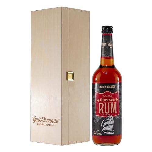 Captain Sparrow Übersee Rum 54% mit Geschenk-HK Captain Sparrow Übersee Rum 54% mit Geschenk-HK von Captain Sparrow