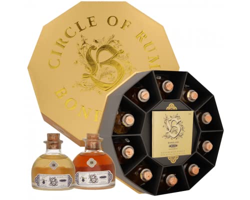 Bonpland | Circle of Rum | 10 x 5cl | Single Cask Collection Set 2018 |(45% vol/ 50% vol) | 10 sorgfältig ausgewählte Miniaturen | exotischen Aromen der Karibik | Sammlung außergewöhnlicher Rum-Sorten Bonpland | Circle of Rum | 10 x 5cl | Single Cask Collection Set 2018 |(45% vol/ 50% vol) | 10 sorgfältig ausgewählte Miniaturen | exotischen Aromen der Karibik | Sammlung außergewöhnlicher Rum-Sorten von Bonpland