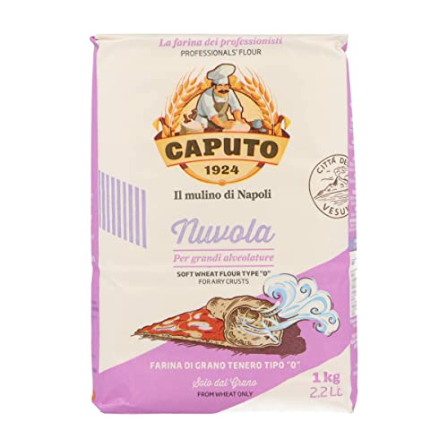 3x Farina Molino Caputo Nuvola Pizza Napoli Pizzamehl für leichten teig 1kg 100% natürliche von Caputo