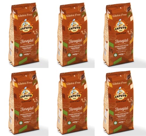 6x Antico Molino Caputo Mehl Farina senza glutine Fioreglut Glutenfrei 1Kg von Caputo