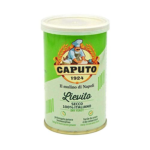 6x Caputo Lievito Secco 100% Italienisch Trockenhefe für die Bäckerei Hohe Aktivität pizza 100g von Caputo
