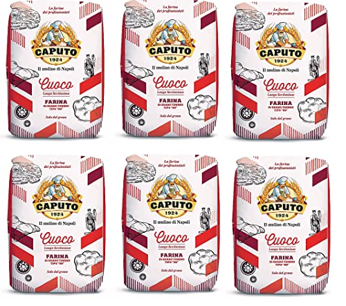 6x Farina Molino Caputo Cuoco chief Pizza Napoli Pizzamehl Pizza Mehl 1kg von Caputo