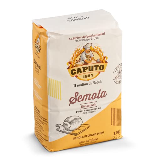 Caputo - Hartweizengrieß - Semola di grano duro rimacinata (4 x 1 kg) LT von OITTIRA
