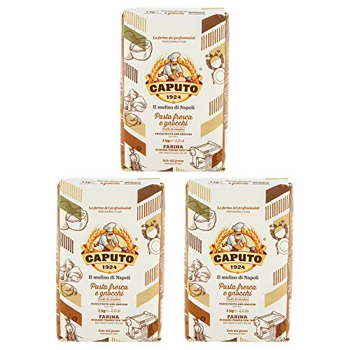Farina Molino Caputo Pasta Fresca e Gnocchi Napolimehl "0000" 1 kg 3 Stück von Antimo Caputo