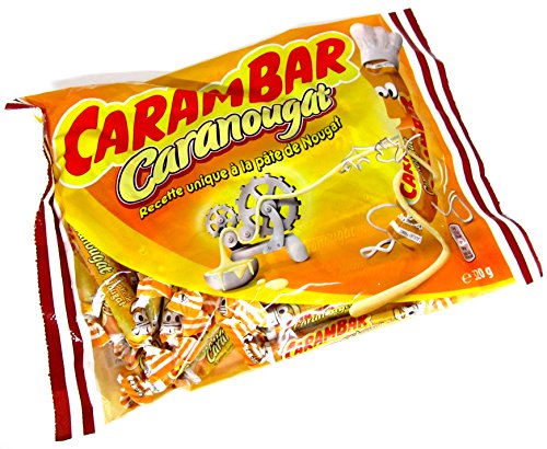 Caranougat, Nougat von Carambar aus Frankreich, Nougatstäbchen einzeln verpackt, 320g Caranougat, Nougat von Carambar aus Frankreich, Nougatstäbchen einzeln verpackt, 320g von LAOSEP