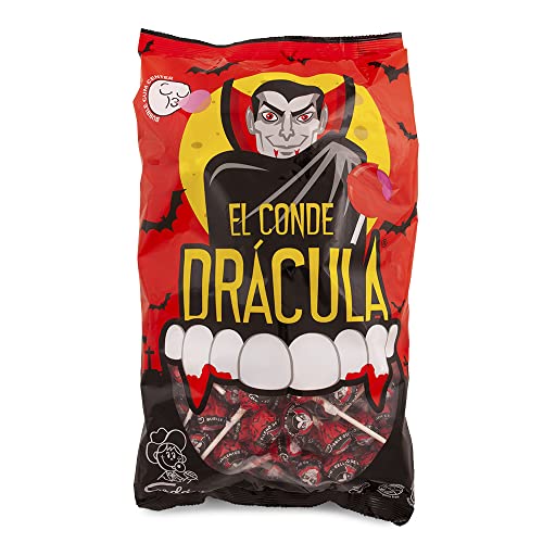 200 Stück Lecca El Conde Dracula Repy Bubble Gum Cupa Chups Box 200 Stück Lecca El Conde Dracula Repy Bubble Gum Cupa Chups Box von Caramelos Cerdán