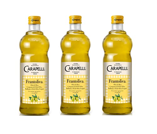 3x Carapelli Frantoliva Olio di Oliva Olivenöl mit Raffinierten und Nativen Olivenölen 1Lt 3x Carapelli Frantoliva Olio di Oliva Olivenöl mit Raffinierten und Nativen Olivenölen 1Lt von Carapelli