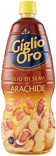 3x Carapelli Giglio Oro Olio di Semi di Arachide Erdnussöl Speiseöl Frittieröl 100% Italienisches Öl 1Lt von Carapelli
