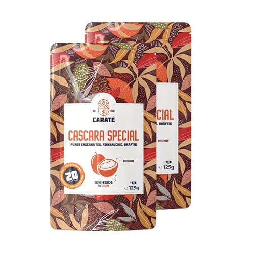 2x 125g Caraté Cascara Special | Cascara Koffein Tee, Energy Tea, Qishr, natürlich, nachhaltig 2x 125g Caraté Cascara Special | Cascara Koffein Tee, Energy Tea, Qishr, natürlich, nachhaltig von Caraté