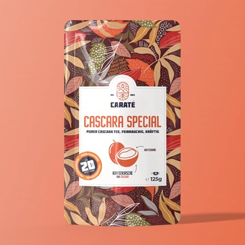 Caraté Cascara Special | Cascara Koffein Tee, Energy Tea, Qishr, natürlich, nachhaltig von Caraté