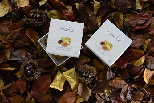 Cardelion Marron Glace - Kandierte Kastanien, besondere Anlässe Geeignet für alle Jahreszeiten (90 Gram 3.2 oz, 5 Pieces) von Cardelion
