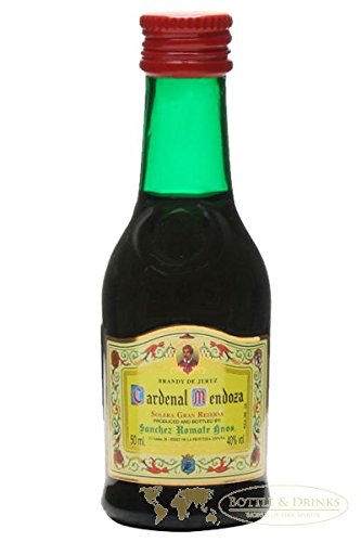 Cardenal Mendoza spanischer Brandy 0,05 Liter Miniatur von Cardenal Mendoza spanischer Brandy 0,05 Liter Miniatur