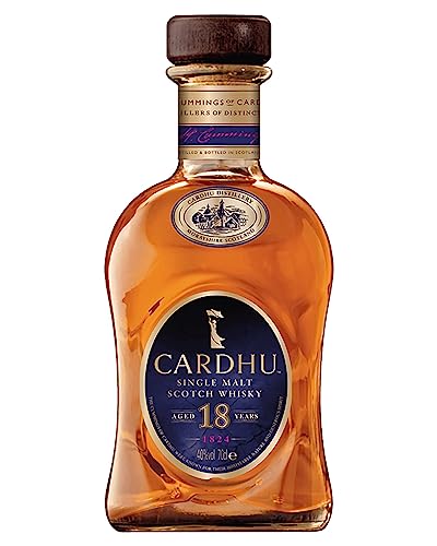 Cardhu 18 Jahre Single Malt Scotch Whisky, 700ml von Cardhu