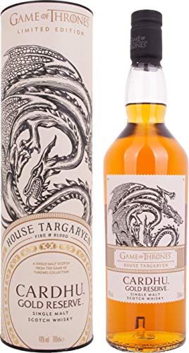 Cardhu Gold Reserve Single Malt Scotch Whisky - Haus Targaryen Game of Thrones Limitierte Edition (1 x 0.7 l) von Cardhu
