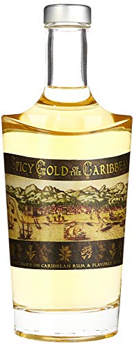 Caribbean Spicy Gold Rum -Glas- (1 x 0.7 l) von Caribbean